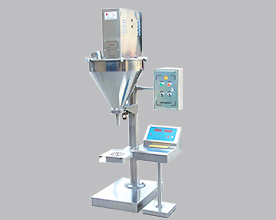實(shí)拍半自動(dòng)粉劑包裝機(jī)  速度快扭距大、可灌裝多種粉劑